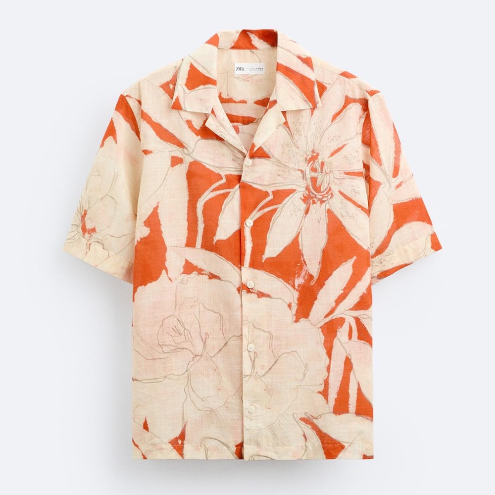 Men’s Hawaiian Zara shirt, size large